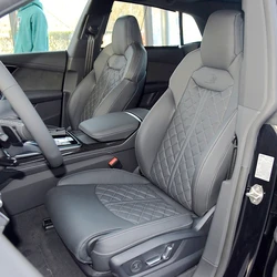 For Audi Q8 4M 2018 2019 2020 2021 2022 2023 2024 2025 Faux Leather Custom Car Seat Covers Set Interior Protector Accessories