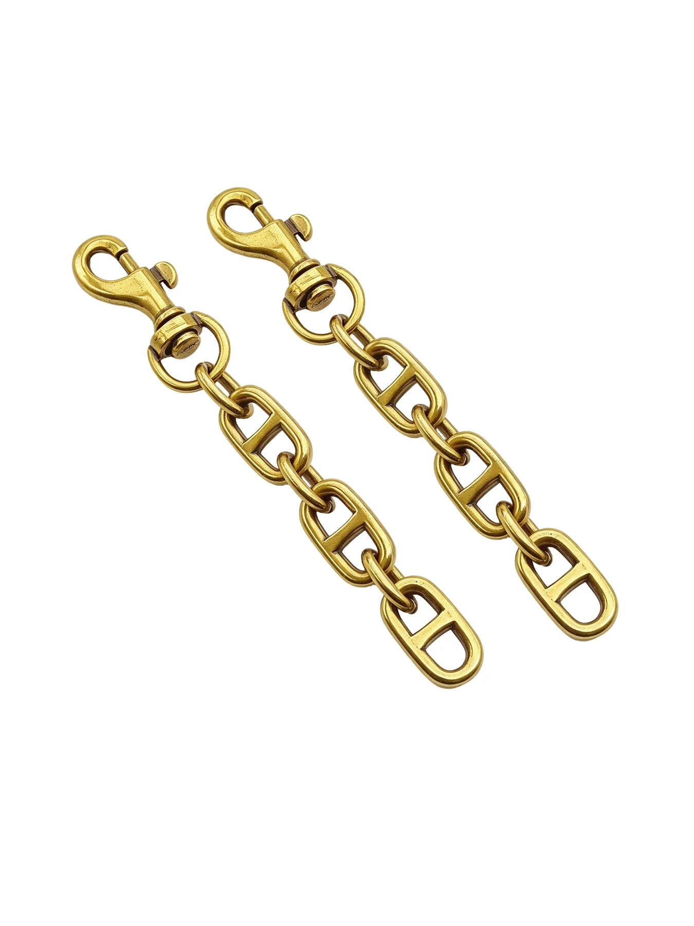 2Pcs Purse Strap Extender Bag Extender Chain for Shoulder Bag Metal Chain Strap Extender Replacement Bag Extender Accessory