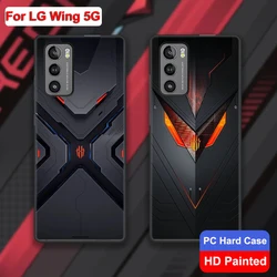 For LG WING 5G Case Fashion Plastic Soft TPU Cute Back Cases for LG Wing 5 G Phone Cover Funda Coque