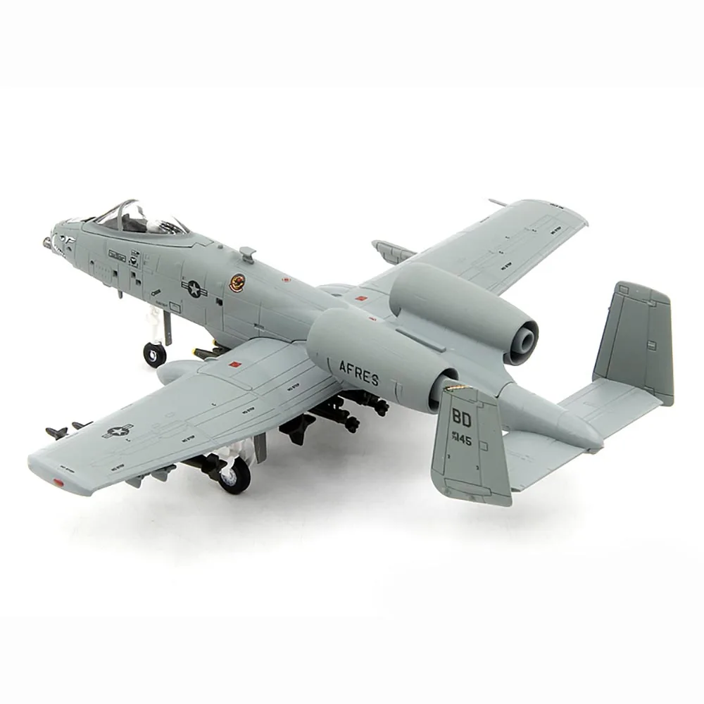 Diecast WLTK Sun Blaze US Air Force A-10C Thunderbolt II Aircraft 79-0145 Finished A10 Aircraft Model 1/100 Scale Gift