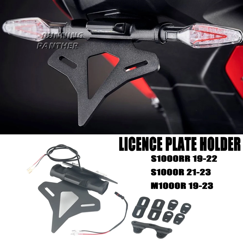 

For BMW S1000R S1000 R M1000R M 1000 R S1000RR s1000rr Tail Tidy Fender LED Light Motorcycle Accessories License Plate Holder