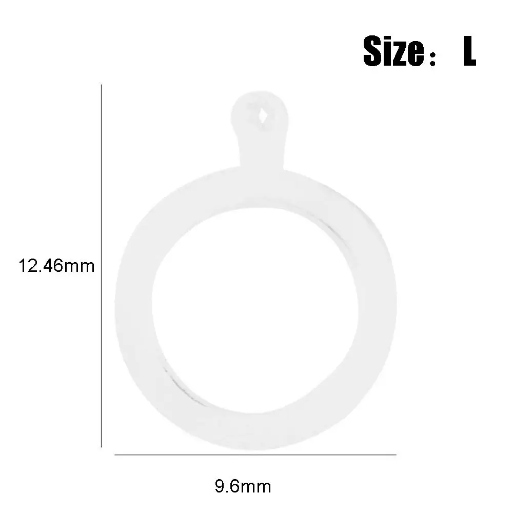 100PCS/Lot New Transparent Elastic White PE Pellet Bait Bands Baitbands Fishing Tackle Pellet Lure Tools Fishing Tools