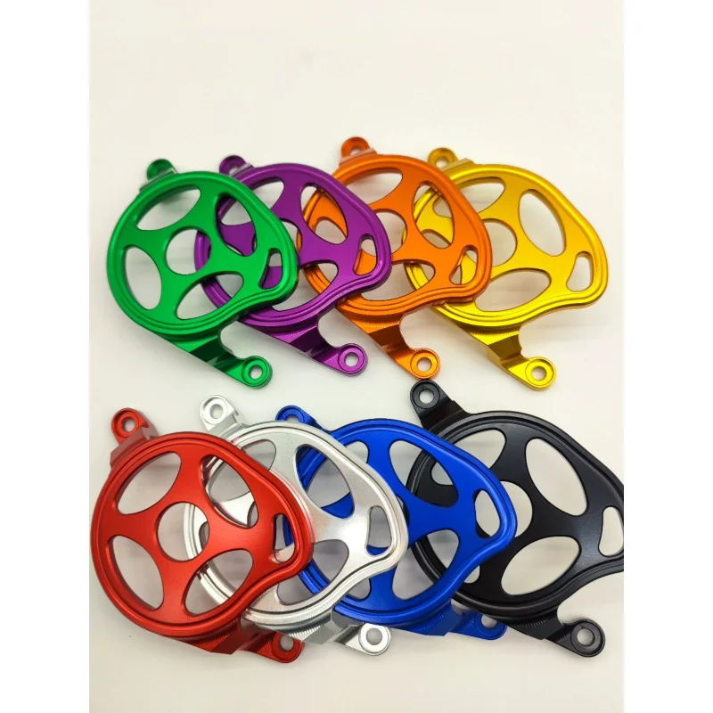 

Подходит для Light bee S/X, модифицированные детали для электрического велосипеда, защитная крышка двигателя, алюминиевая защита от царапин с ЧПУ