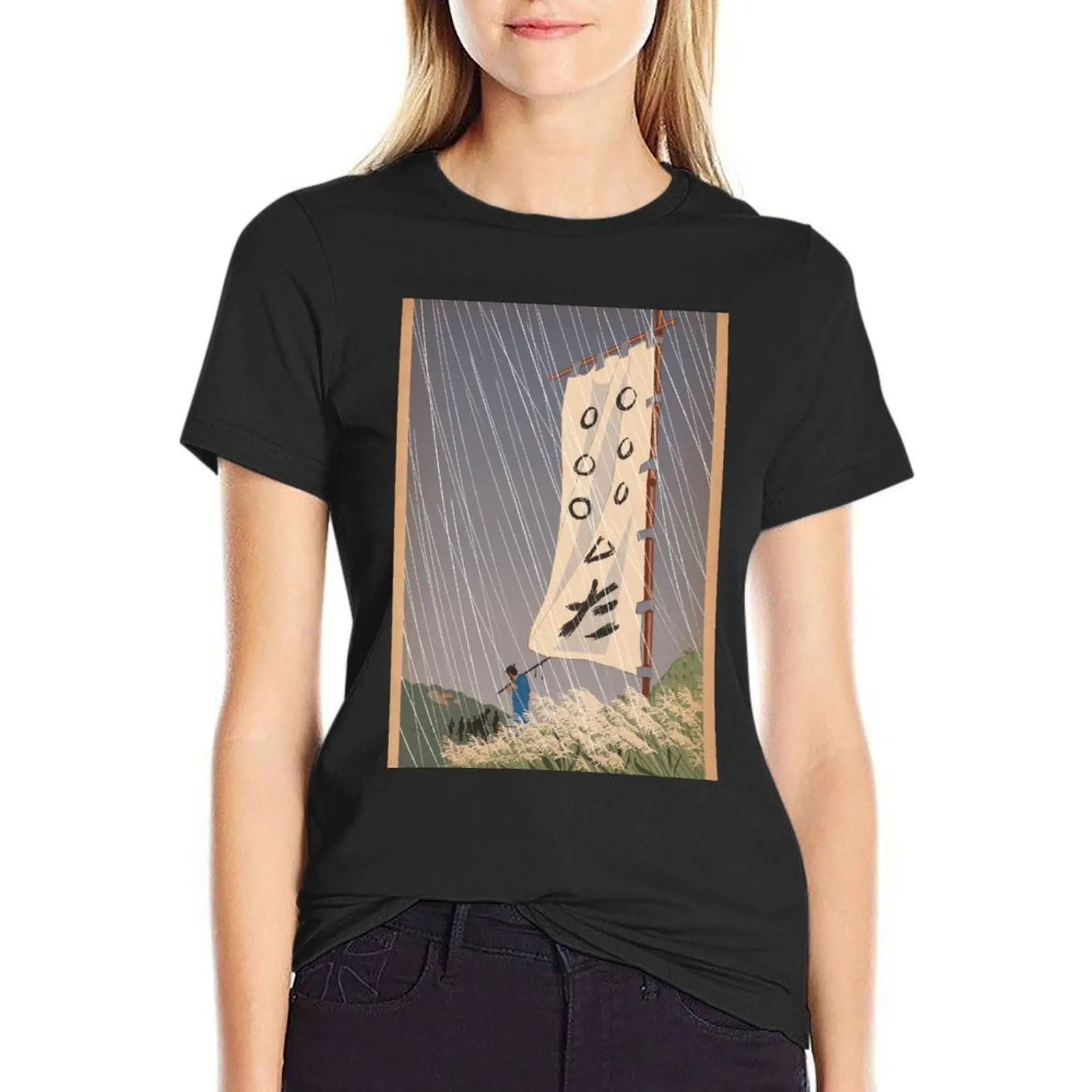 

Seven Samurai T-Shirt hippie clothes funny Female clothing clothes for Women