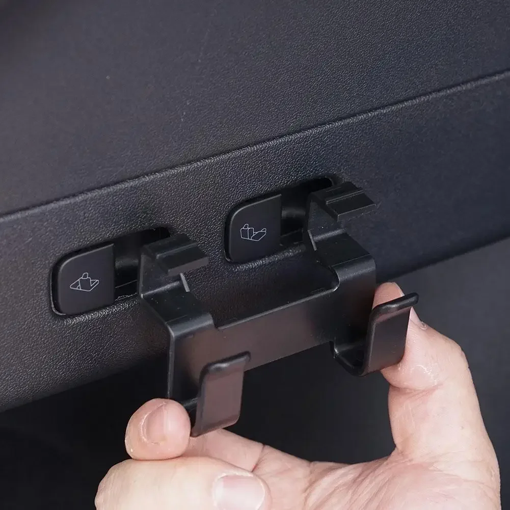 

ABS Rear Trunk Hook For Tesla Model Y 20-24 Bag Umbrella Hanger Holder Tidying Storage Space Saving Car Organizer Accessories