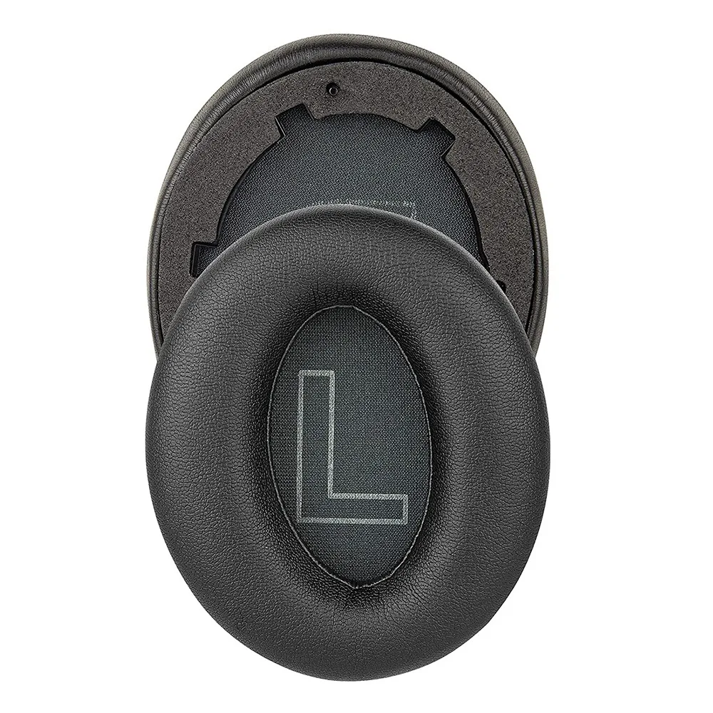 レザー交換用イヤーパッド,イヤホン用防音パッド,Q20,q20bt,タンパク質,2個