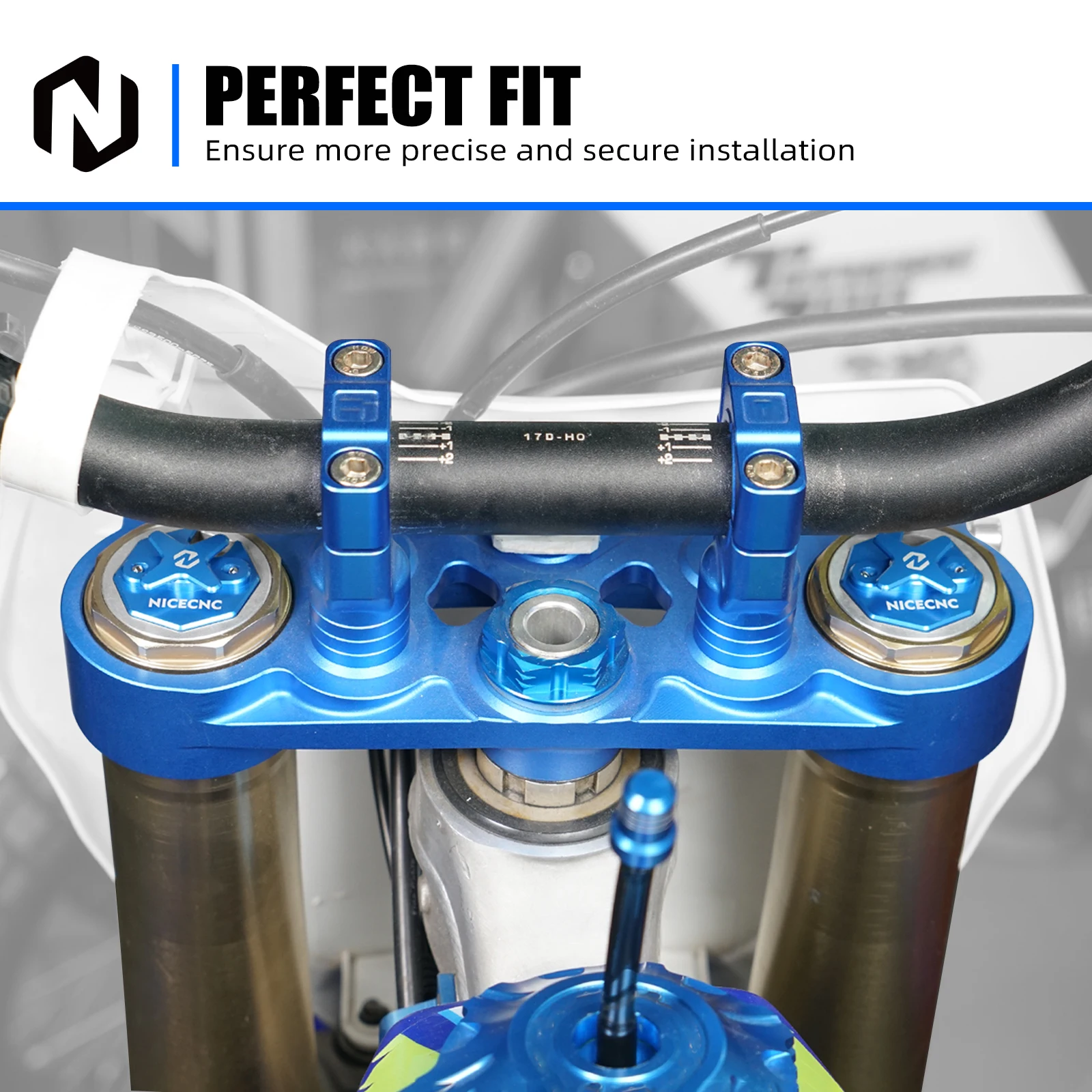 Front Forks Adjustment Knob Kit For Yamaha YZ 125 250 YZ 250F 450F 2008-2023 YZ 125X 250X YZ 250FX 450FX WR 250F 450F 2017-2023