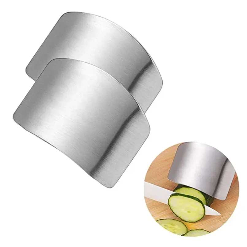 Kitchen Cooking Tools Stainless Steel Finger Hand Protector Guard Personalized Design Chop Safe Slice Knife