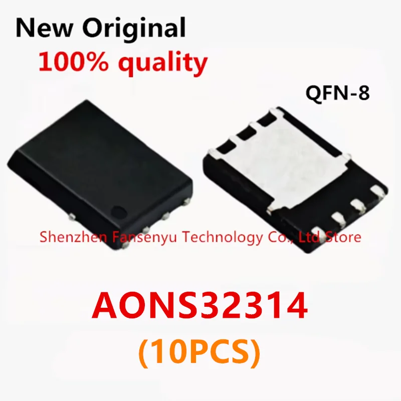 

(10piece)100% New AONS32314 AON32314 AO32314 32314 QFN-8 New original ic chip In stock