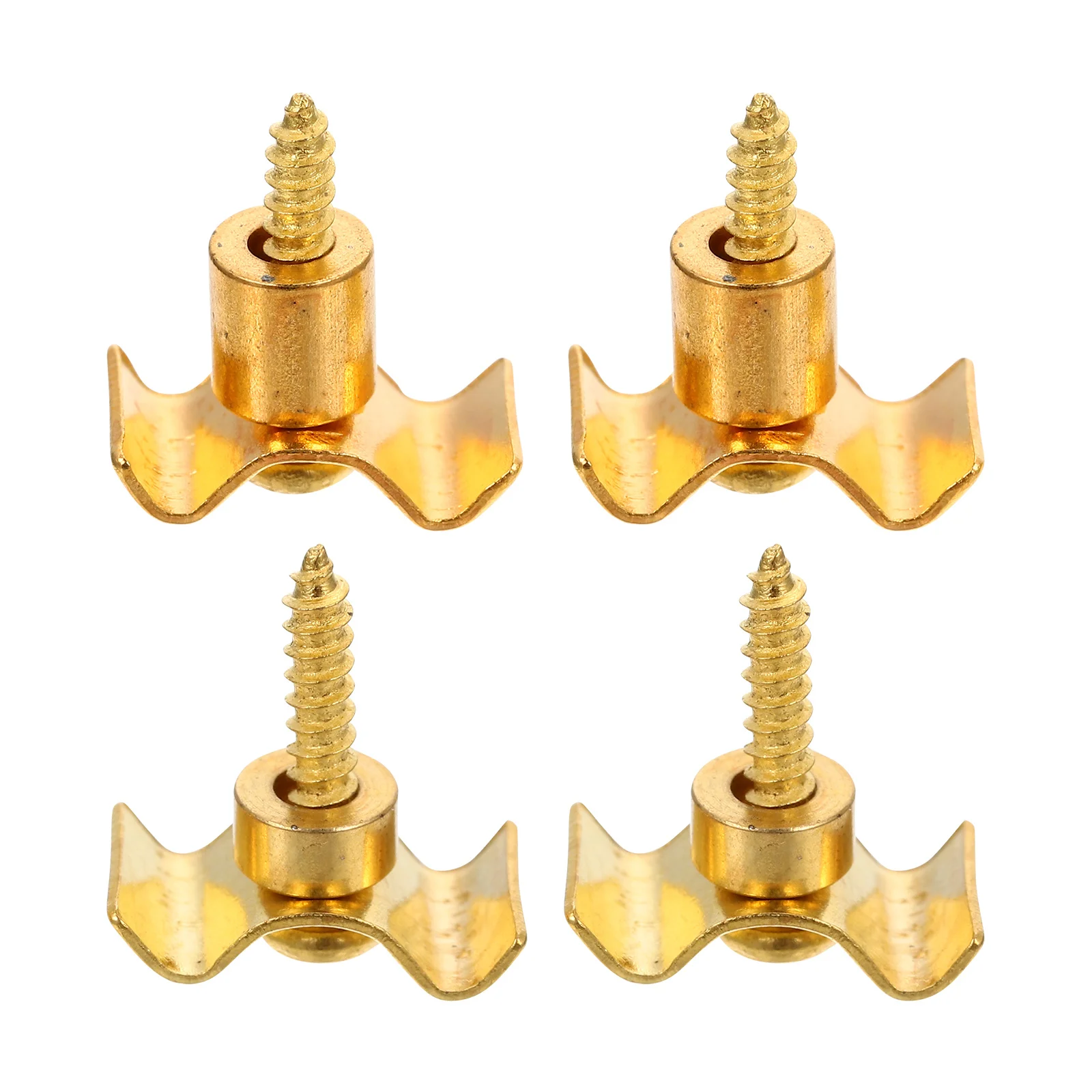 

4Sets Guitar String Retainer Metal Anti Rust Durable Easy Install Guitar Parts Accessories Perfect for Gift String Guides Kit