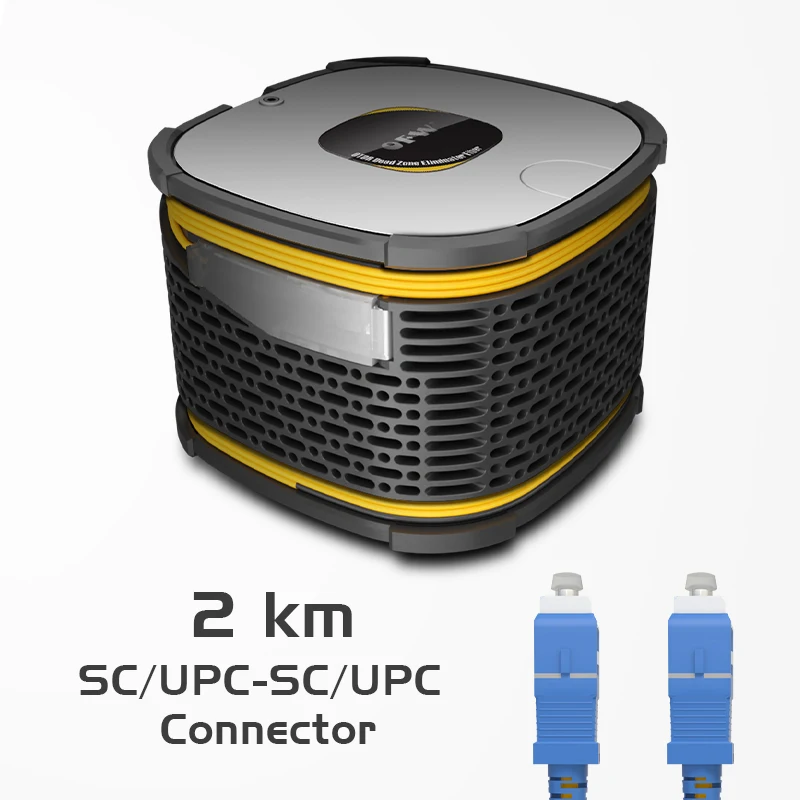 OFW OTDR Launch Cable Fiber 1000/2000M Single Mode SC/FC OTDR Test Verlengsnoer OTDR Dode Zone Eliminator 1km 2km - afbeelding 1