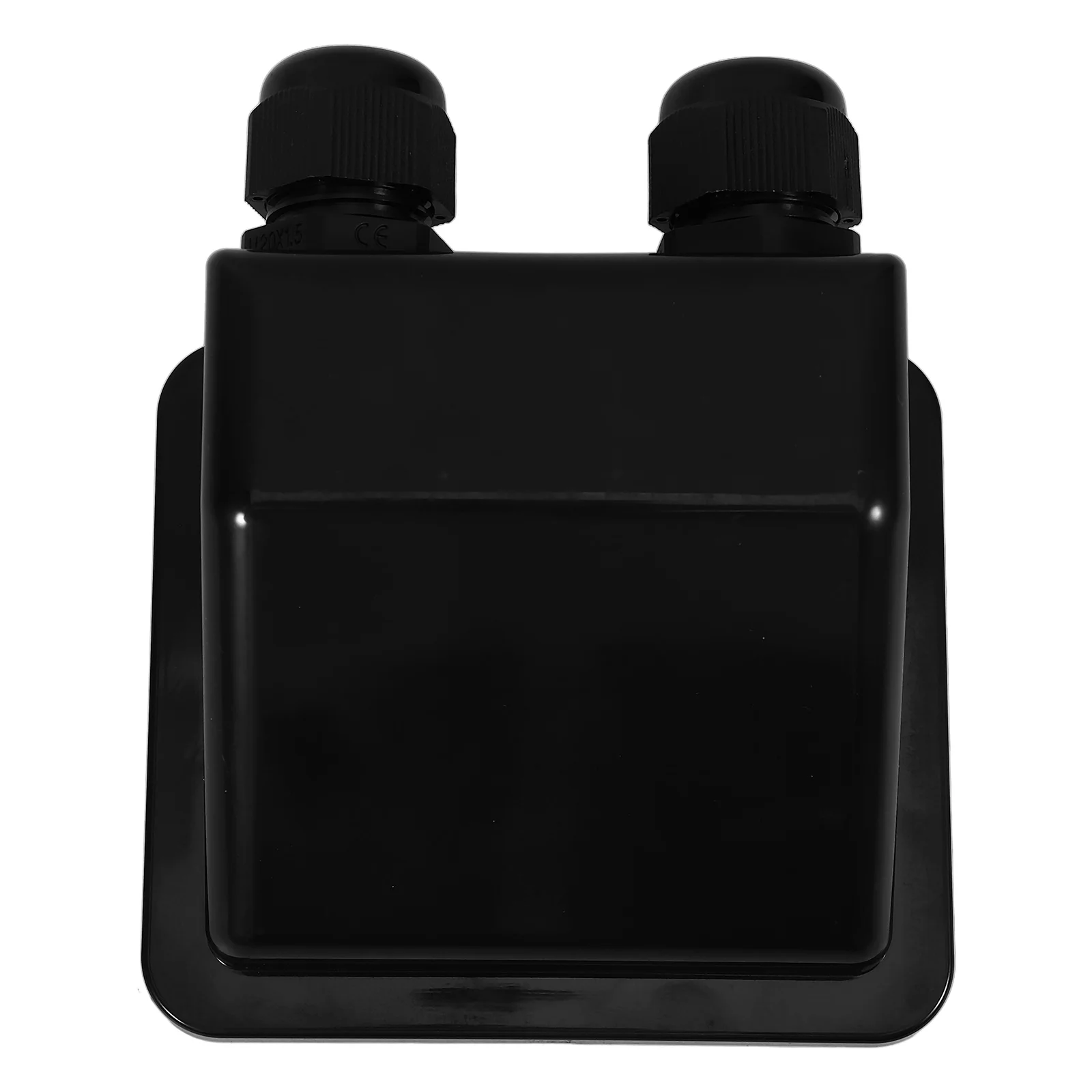 

Dual Hole Photovoltaic Junction Cable Entry Gland Rv Parts Roof Wire Entry Gland Holder Waterproof ABS Material Easy