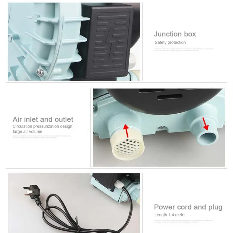 Roots Blower High Pressure   Blower Air Pump for HG-090 HG-120 HG-180 HG-200 HG-250 HG-370
