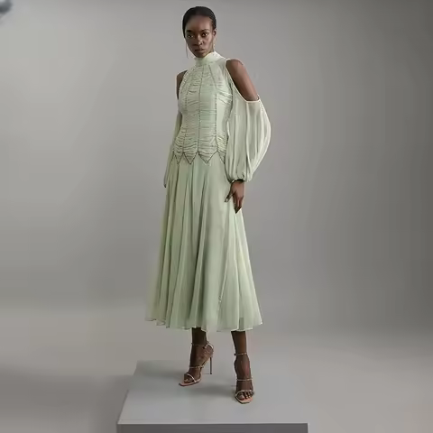 Women's Long Evening Dress Customized Evening Prom Party Wedding Guest Dresses Luxury 2026 Robe Soiree Elegant Cocktail Dresses