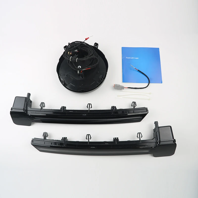 Front LED Logo For Volkswagen ID.3 Daytime running lights Volkswagen Motors light Strip vw Logo Light LED Badge Light
