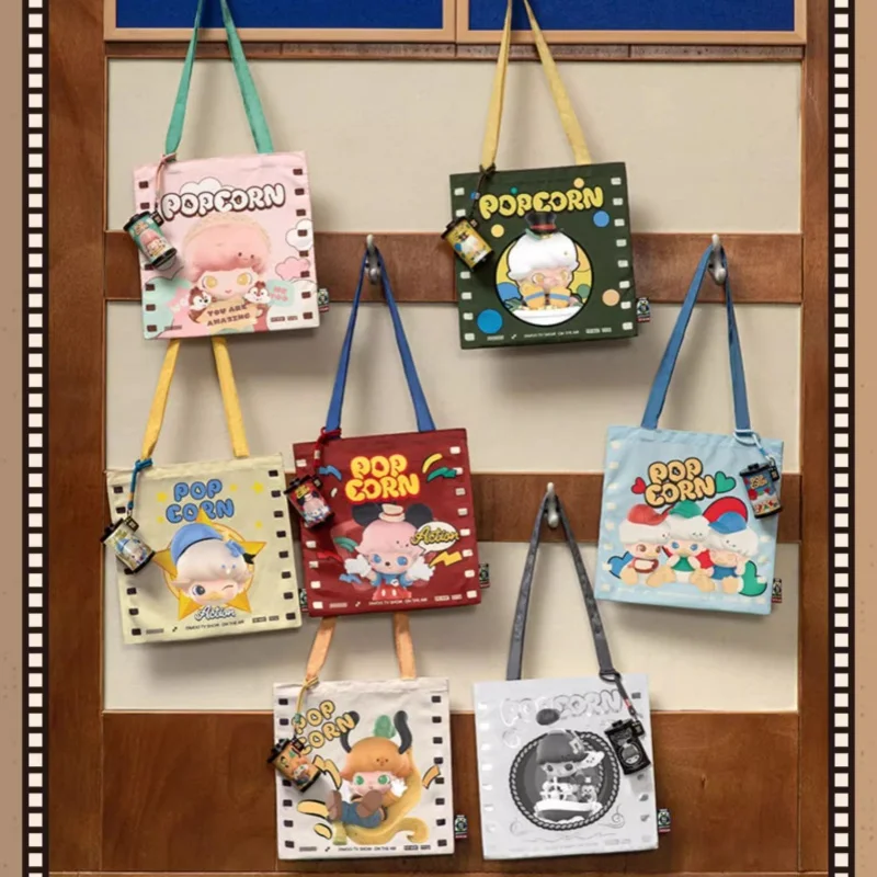 Nueva bolsa de almacenamiento genuina de la serie DIMOO WORLD Disney, caja ciega, figura de dibujos animados Kawaii, bolsa de marca compartida, caja misteriosa, regalo de cumpleaños para niñas