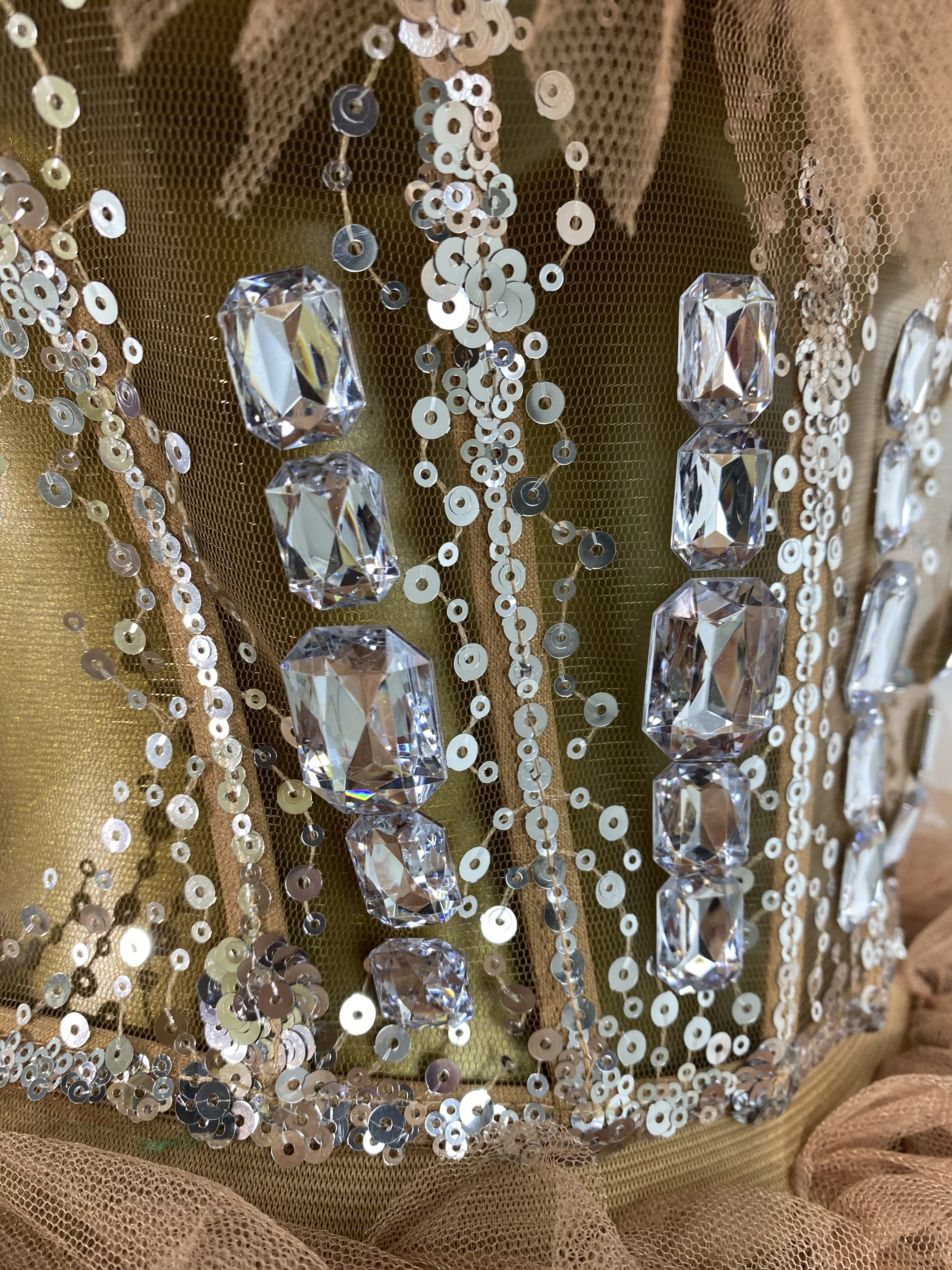 النساء المغبر روز اللون توتو تنورة وتتسابق أنبوب شبكة الراين الترتر مشد أعلى وتنورة صغيرة قطعتين مجموعات المرحلة زي