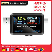 Multi-function USB Voltage Current Test Meter Digital IPS Display Capacity Tester Power Tester Digital Voltmeter Electrical