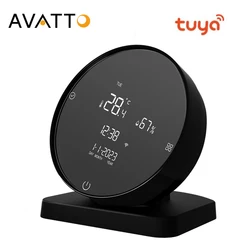 AVATTO Tuya WiFi Smart IR Remote Control with Temperature Humidity,Smart Universal Infrared Work for Alexa Google Home