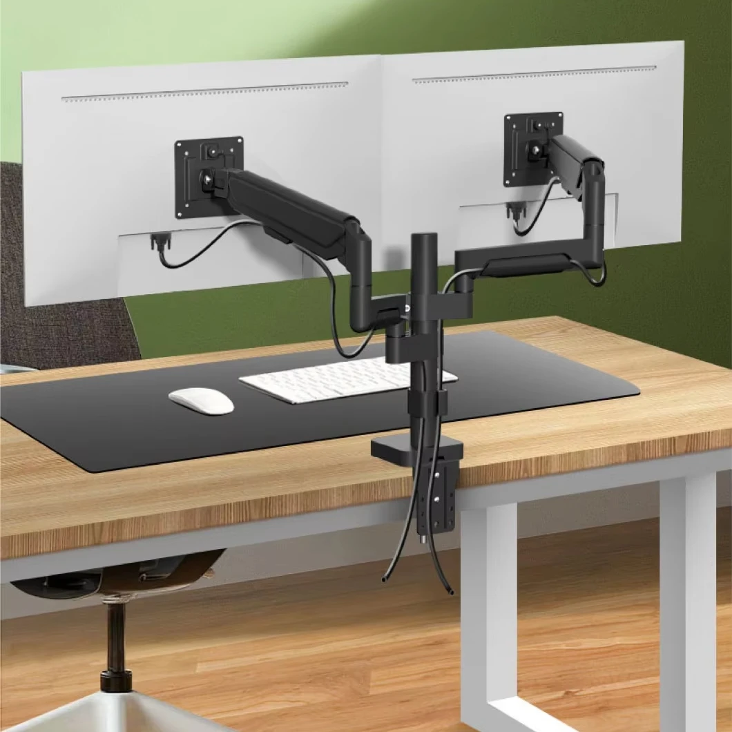 

Hot sell H11B Height Adjustable Triple Dual Screen Monitor Arm Monitor Stands Desk Mounts Monitor Support Arm