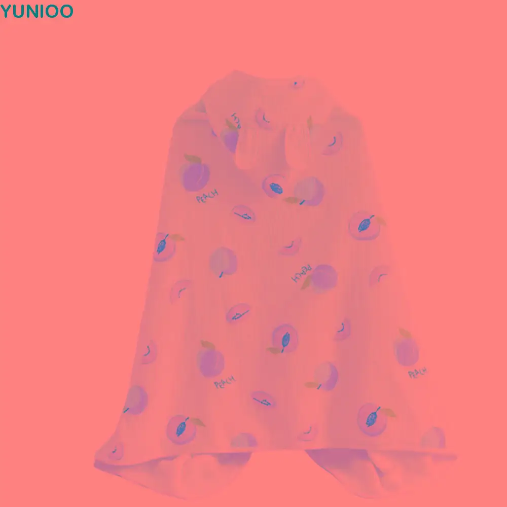 الكرتون المطبوعة الطفل الشاش منشفة استحمام أربع طبقات لينة مقنعين البشكير مريحة ماصة الكرتون عباءة منشفة دش عباءة