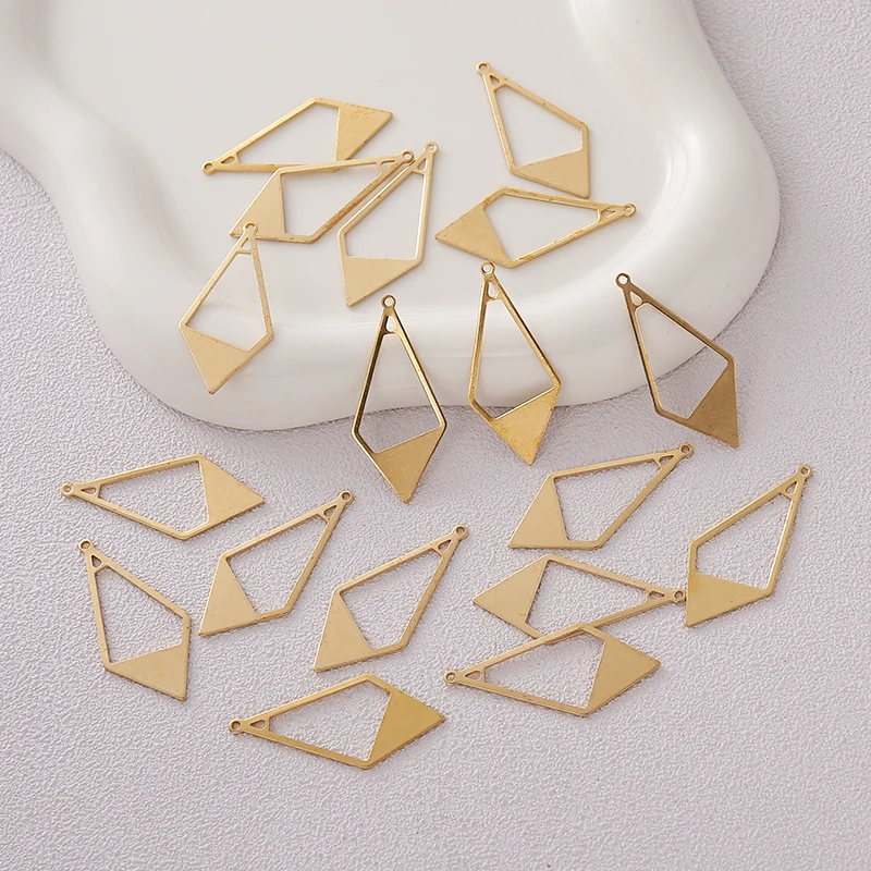 

20PCS primary color brass diamond DIY jewelry accessories suitable for handmade supplies