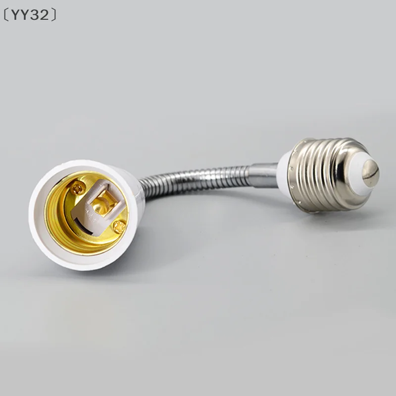 [-YY32] E27 إلى E27 قاعدة مصابيح موسع 180 مللي متر حامل مصباح محول E27-E27 لهب مصباح محول مأخذ التوصيل لمبة الضوء