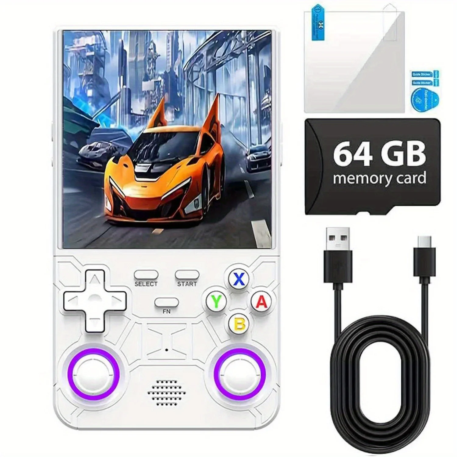 

R36S Ultra Video Handheld Game Console Linux System 4.0 Inch IPS Screen Portable Retro Games Console