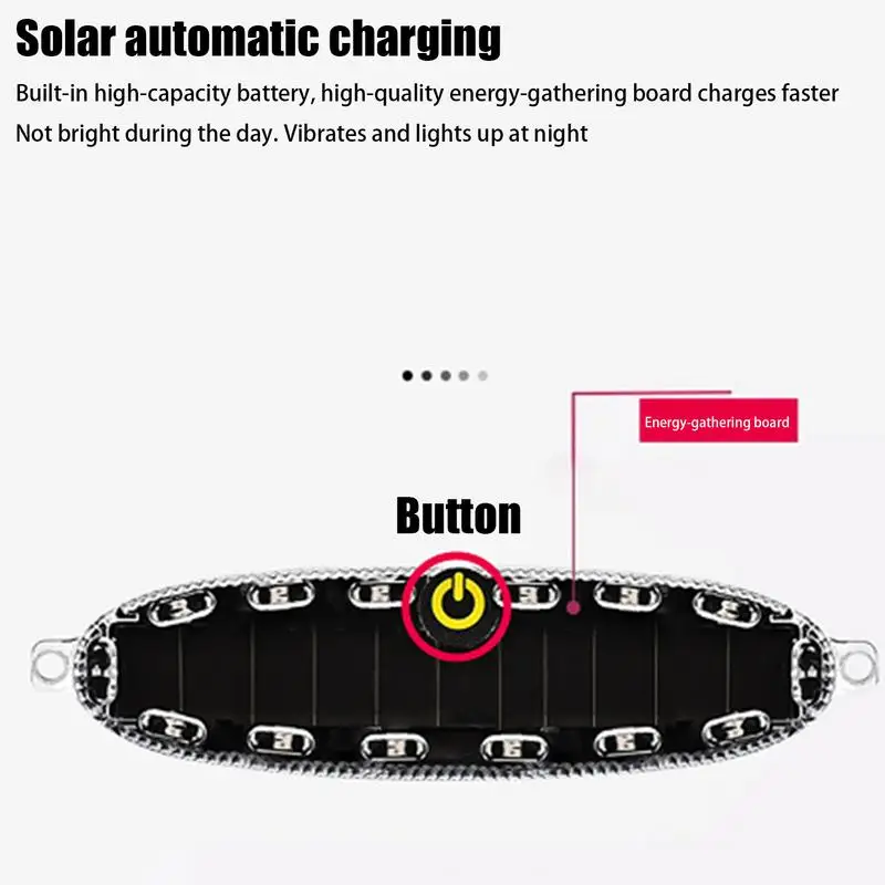 Lampu peringatan berkedip tenaga surya, lampu peringatan LED berkedip tenaga surya, lampu strobo parkir otomatis dapat disesuaikan, lampu peringatan belakang