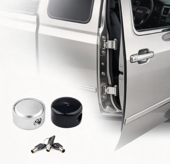1997+ For Chevy Express For GMC Savana Hinged Side/Rear Doors With Keyed-Alike Locks, Spinners, Covers, Brackets