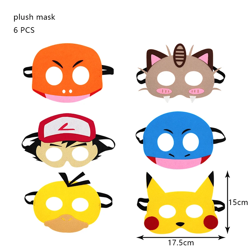 Pokemon Verjaardagsfeestje Decoratie Nieuwe Ligntning Pikachu Ballon Kid Event Supplies Wegwerp Servies Banner Achtergrond Plaat