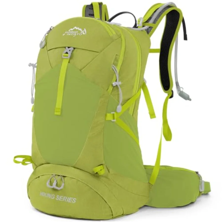

Hiking Backpack 26L/40L Waterproof Hiking Daypack with 3L Water Bladder and Rain Cover Lightweight Travel Camping Backpack for