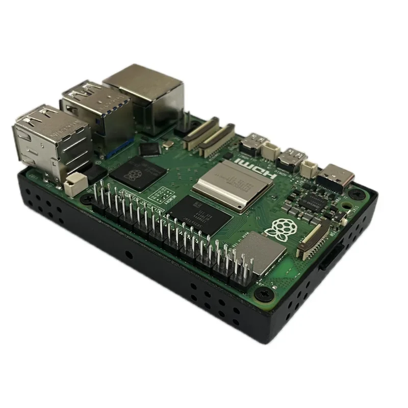 Raspberry Pi 5 tarjeta de sonido de audio USB, sombrero con conector para auriculares, zumbador, opción de altavoz para pi4b