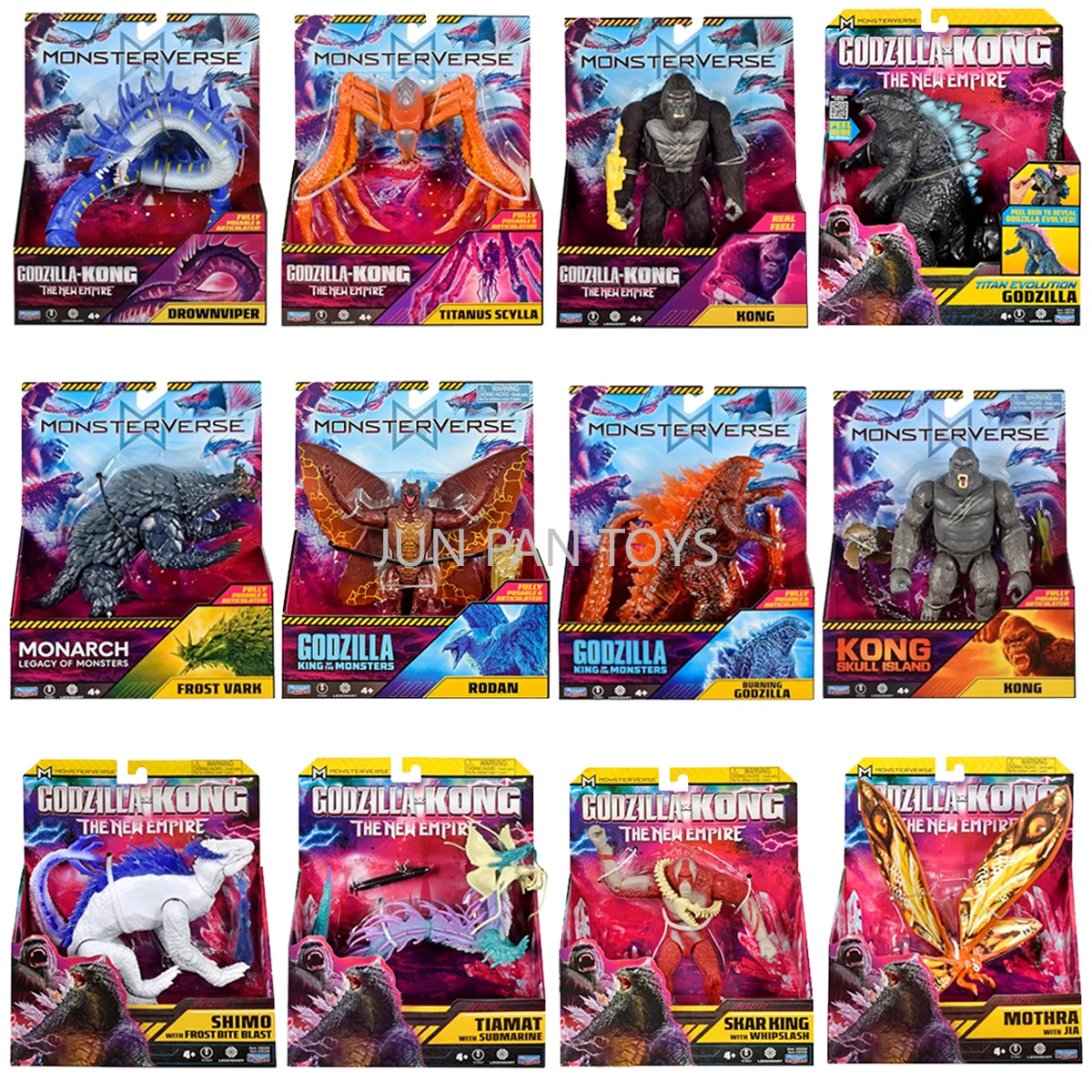 Original Monsterverse Godzilla X Kong The New Empire Monarch