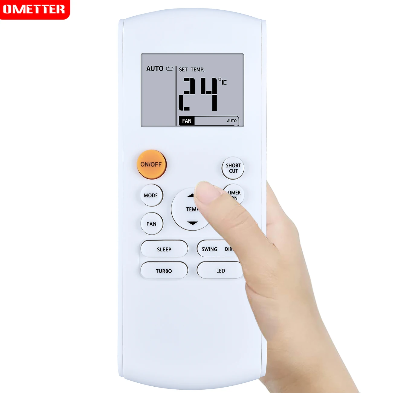 Remote Control for Midea RG57B/BGEF RG57A2 RG57A7 RG57A4 RG57A6 RG57B1 Air Conditioner