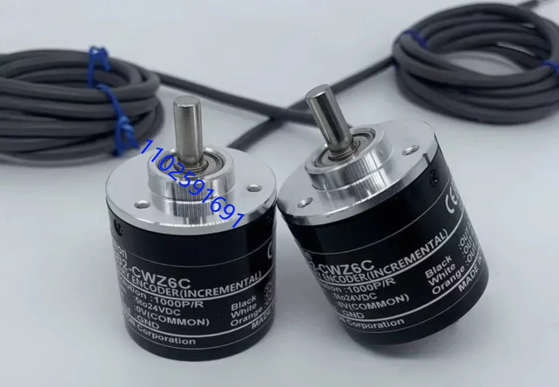 1PCS 100% NEW Rotary Encoder E6B2-CWZ6C 10 20 30 40 50 60 100 200 300 400 500 600 800 1000 1024PR 1200PR 5to24VDC E6B2 CWZ6C