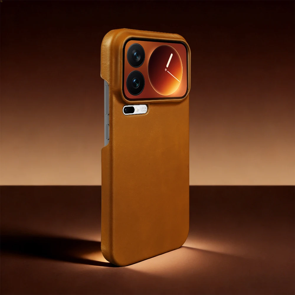 

Luxury Genuine Leather Phone Case For Xiaomi 17 Pro Max 15 15S 15T 14 Pro Ultra 14T 13 13T 12 S 12T Pro 11 11T Shockproof Cover