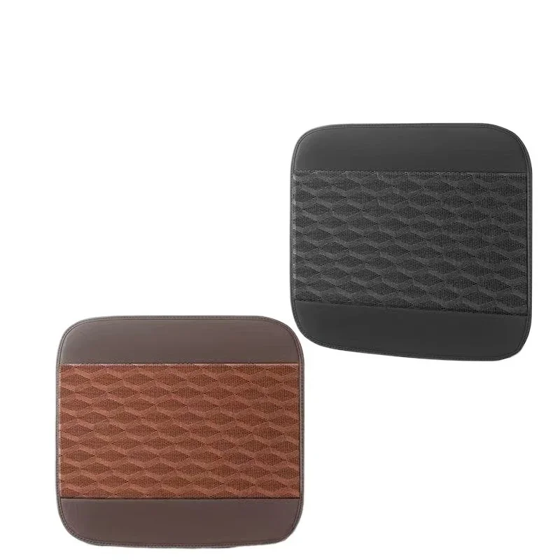 Seat cushion summer seat driving non-slip high-grade ventilation four-season universal single-piece ventilation punching