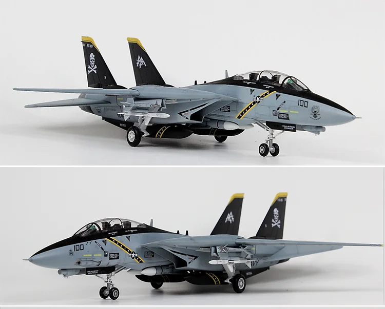 Hobbyboss 80277 1/72 Scale F-14B Tomcat Fighter Aircraft  Model Collectible Toy Plastic Assembly Building Model Kit