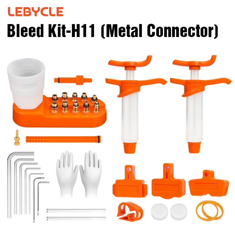 LEBYCLE MTB Road Bicycle Brake Oil Bleed Kit Tools For SHIMANO SRAM Avid MAGURA Series Hydraulic Disc Bike Brake Repair Tool
