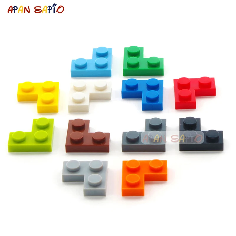 40pcs/lot DIY Blocks Building Bricks Thin 1+2 Educational Assemblage Construction Toys for Children Size Compatible With