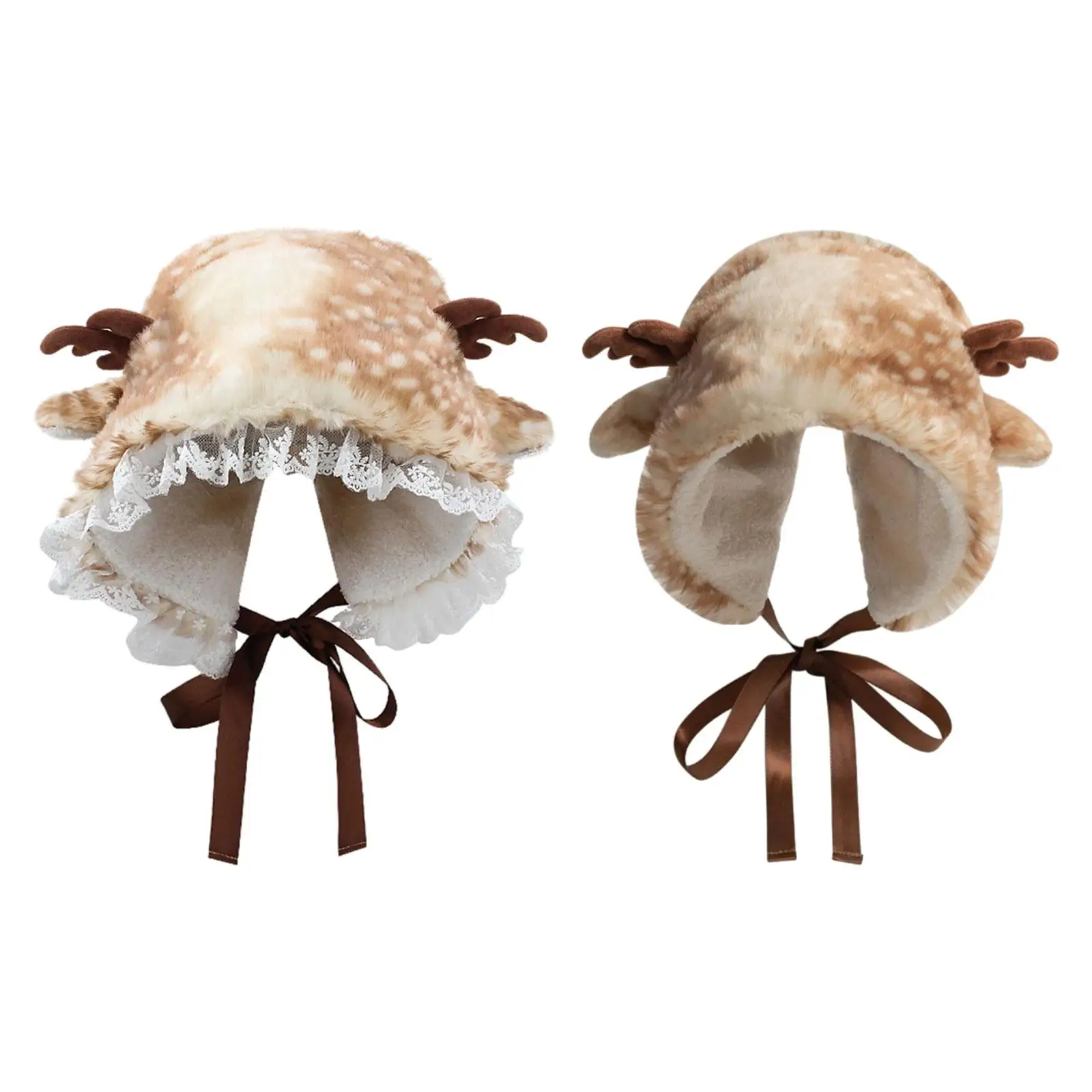 

Рождественская шапка, реквизит для фотосессии, теплый, милый, удобный, рождественский декор, плюшевые рога лося