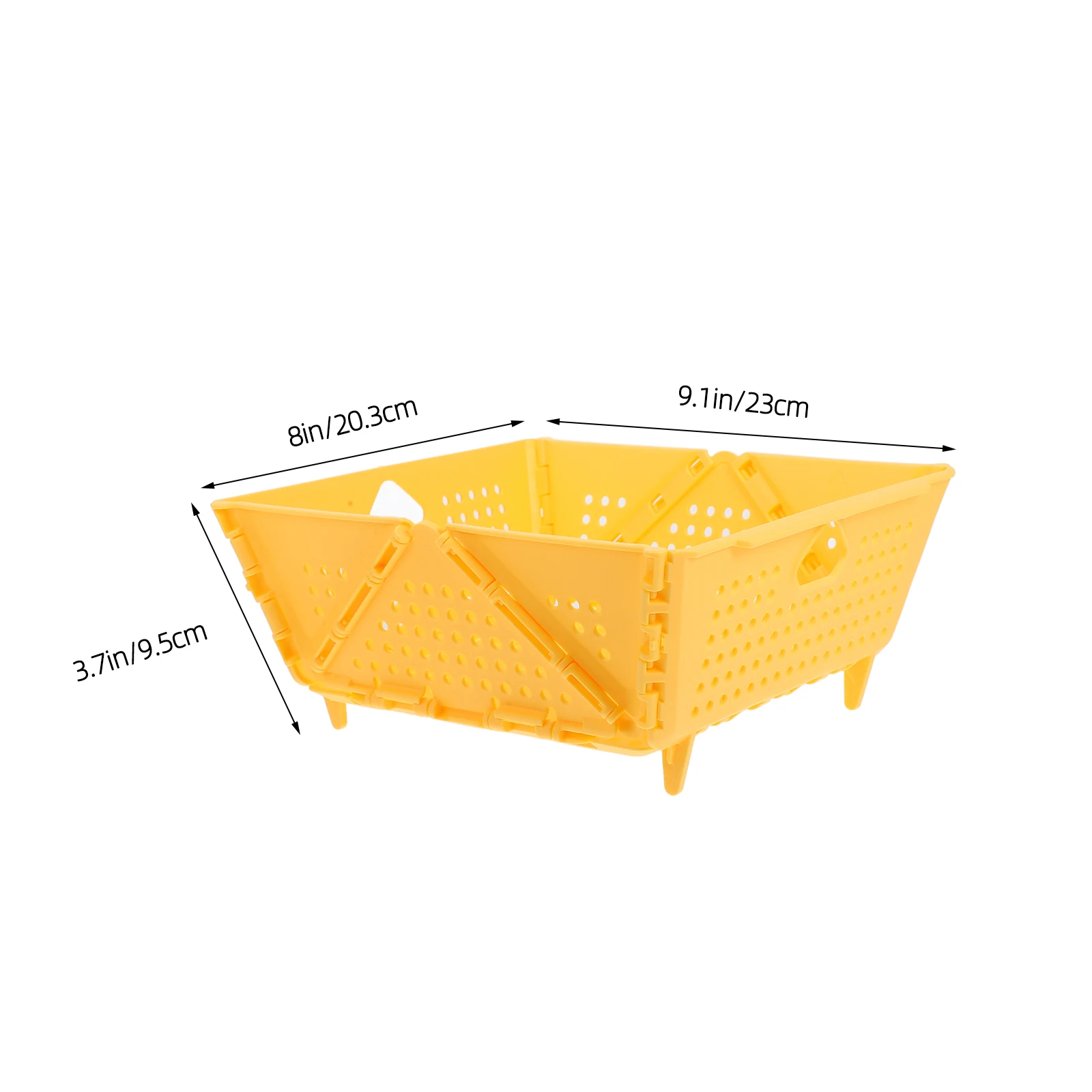 سلة تصفية قابلة للطي لحوض المطبخ لغسل الفواكه والخضروات وتجفيف المعكرونة، منظم تخزين قابل للطي