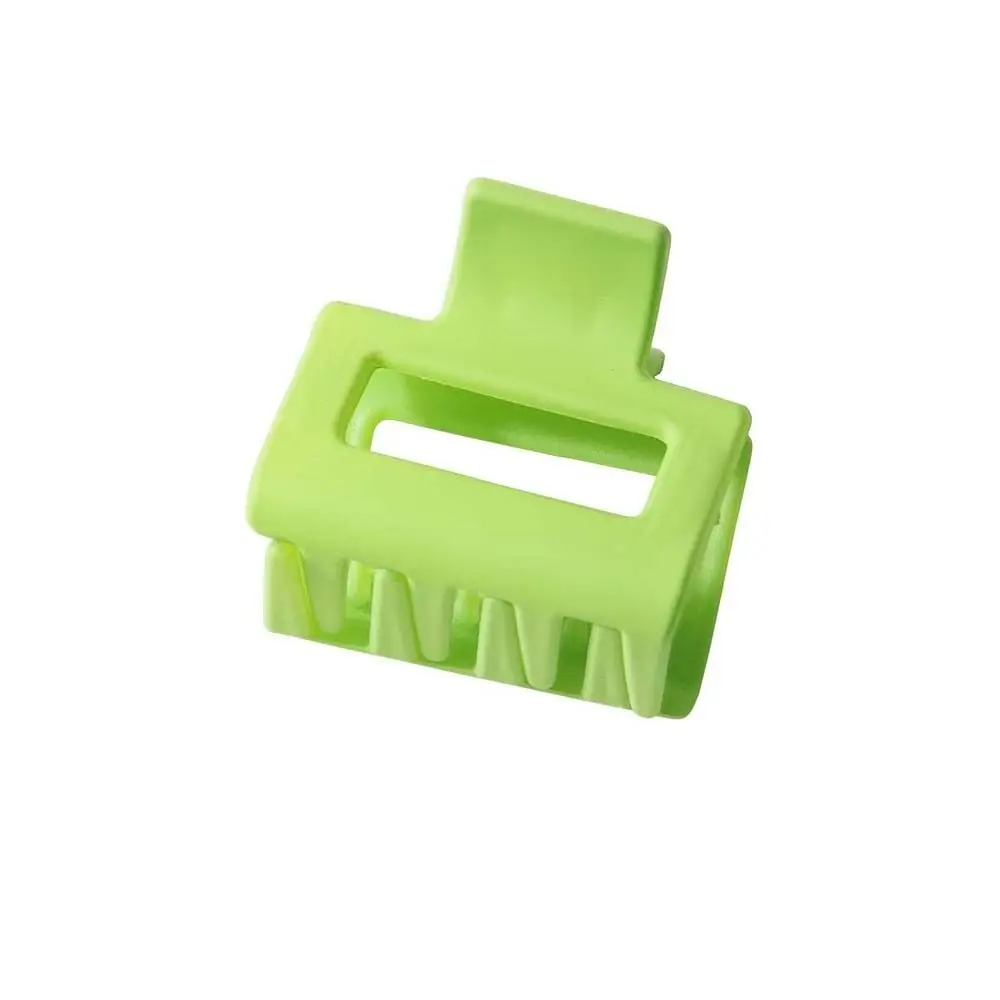 

Korean Style Mini Square Hair Claw Medium Claw Clips Ponytail Holder Small Shark Clip Hair Styling Tool for Thin Hair
