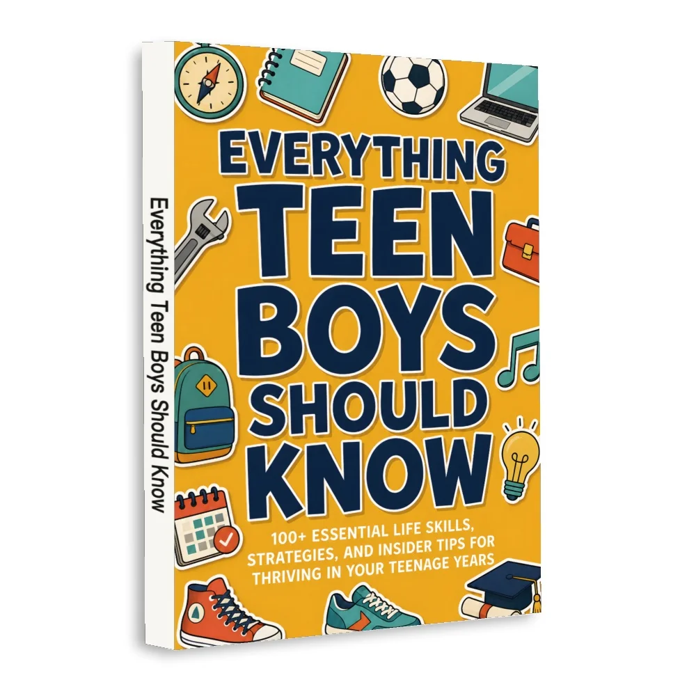 Tout ce que les adolescents masculins doivent savoir, plus de 100 compétences essentielles, stratégies et conseils intérieurs pour exceller pendant les années adolescentes