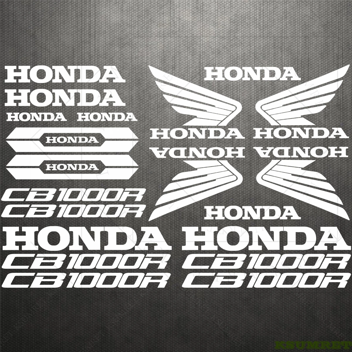 

For Honda CB1000R Stickers Logo Motorcycle Tank Helmet Decals Waterproof