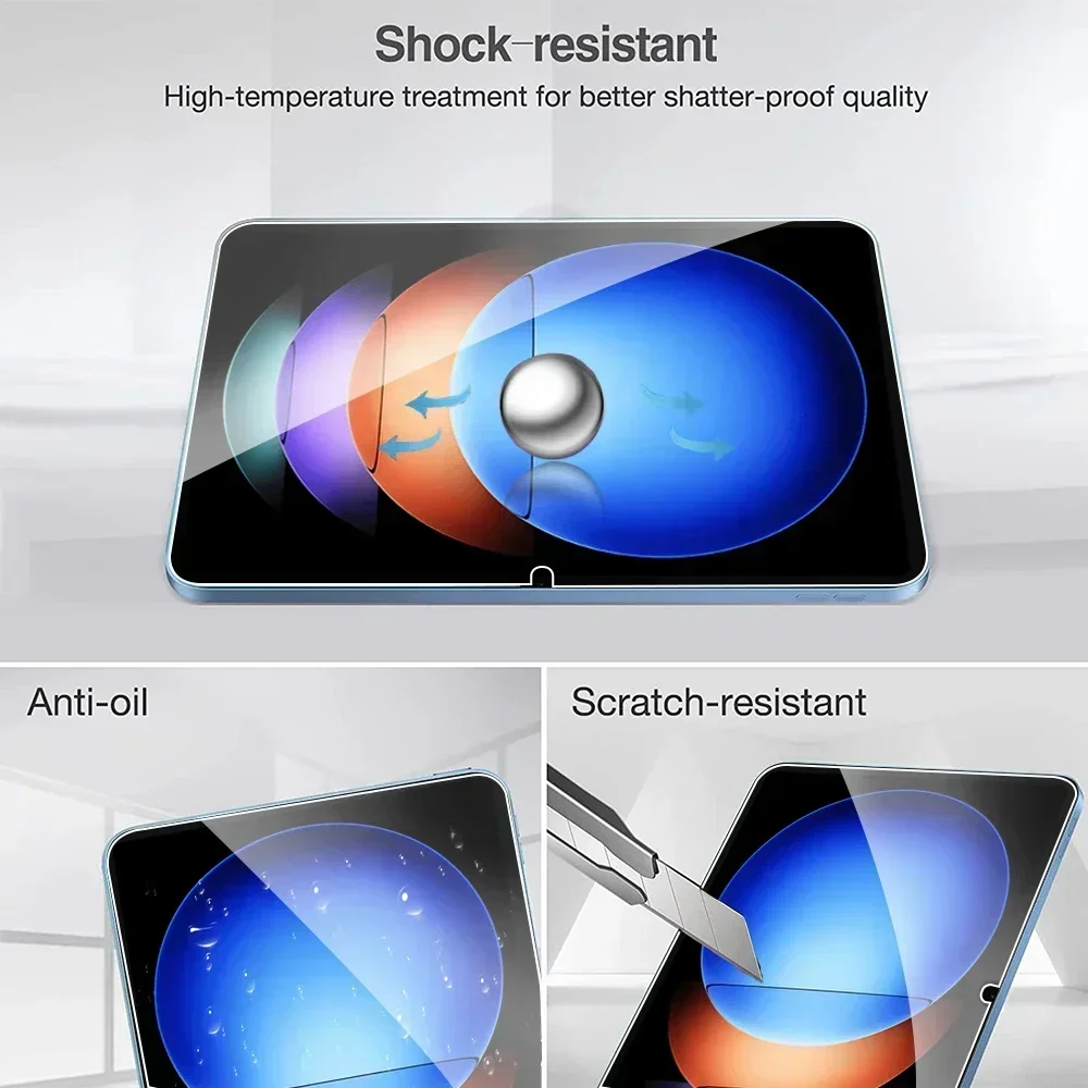 Protector de pantalla de vidrio templado para Xiaomi Pad 6 Max 6S Pro 14 12,4 Pad 6 5 Pro 11 pulgadas para Redmi Mi Pad SE, accesorios para tableta