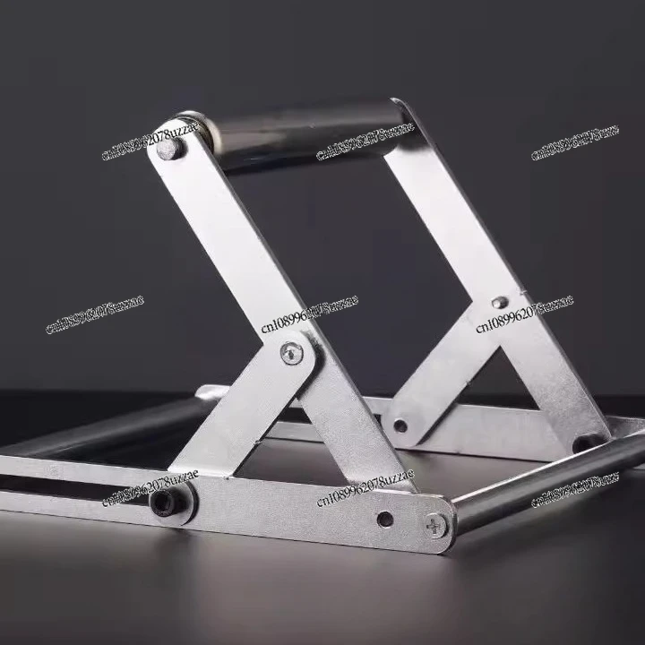 Adjustable Size 201 Stainless Steel Frame Cutting Machine Feed Frame Long Material Support Frame