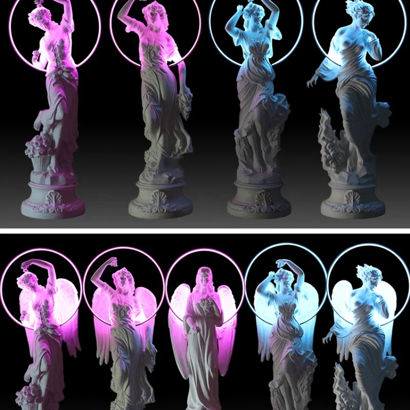 

Fiberglass Luminous Character Props Music Bar Sculpture Lobby Entrance