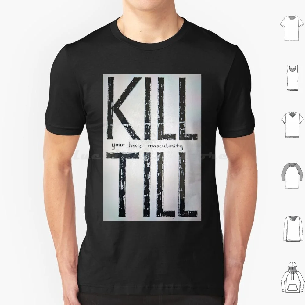 Kill Till T Shirt Big Size 100% Cotton Kill Till Lindemann